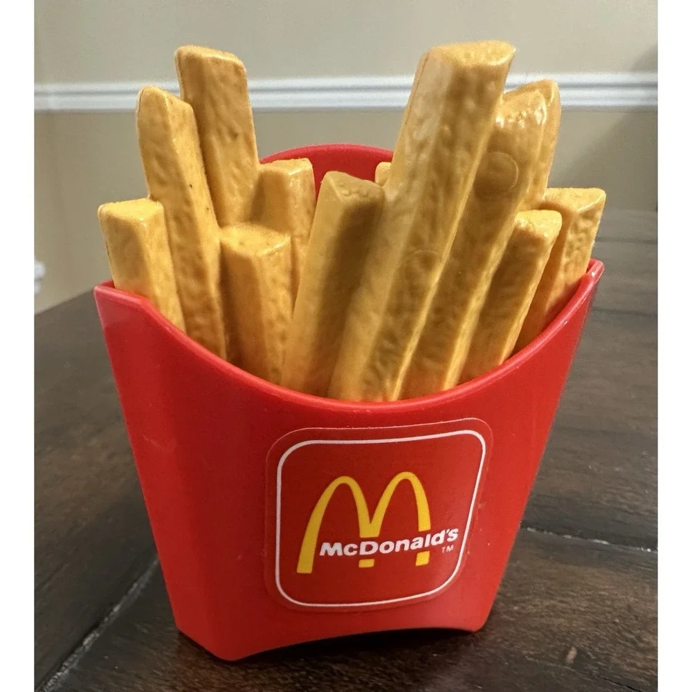 Vtg 1988 FISHER PRICE Fun With‎ Food McDonald's Chicken Nuggets Fries BBQ Sauce